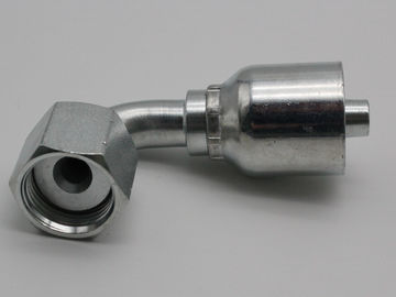 Le montage hydraulique d'ORFS de coude femelle du pivot 45 a forgé le matériel 15943-8-6 d'acier inoxydable
