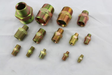 Les garnitures hydrauliques masculines britanniques de connecteurs des syndicats BSPT de cône de 55 degrés zinguent l'électrodéposition