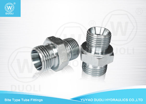 DIN droit 24 types garnitures hydrauliques de morsure de Seat de cône de degré de connecteurs de tuyau