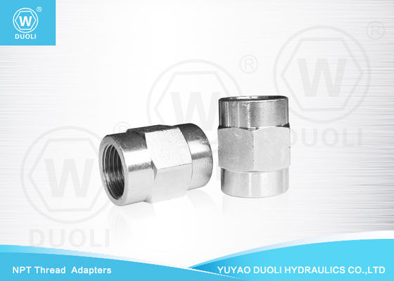 Garnitures hydrauliques d'adaptateur de tuyau de fil femelle de TNP avec la surface galvanisée blanche