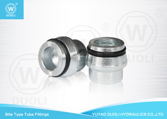 Mordez le type chapeau de montage de tube avec de l'O RING And Tube Nut, garnitures hydrauliques à haute pression